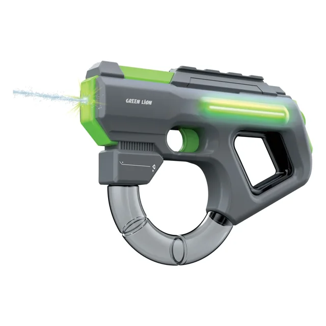 تفنگ آب پاش گرین لاین GN95WTGUNGY Green Lion GN95-Water Gun with Electric Continuous Shooting