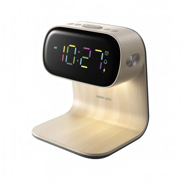 پایه نگهدارنده گوشی موبایل گرین لاین مدل BEDSIDE CLOCK 102044687