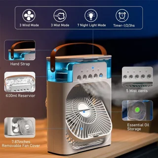 پنکه رومیزی مدل AIR COOLER FAN 102044071