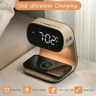 پایه نگهدارنده گوشی موبایل گرین لاین مدل BEDSIDE CLOCK 102044689
