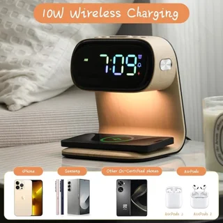 پایه نگهدارنده گوشی موبایل گرین لاین مدل BEDSIDE CLOCK 102044692