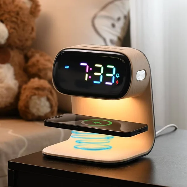 پایه نگهدارنده گوشی موبایل گرین لاین مدل BEDSIDE CLOCK 102044691