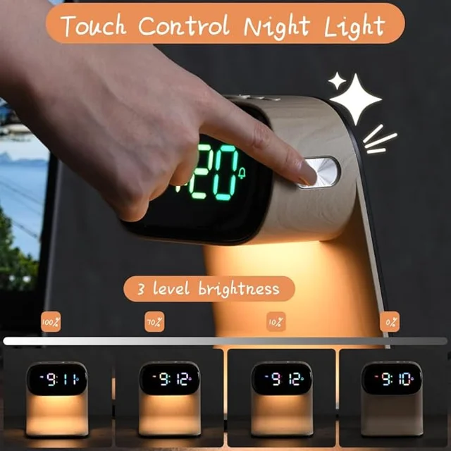 پایه نگهدارنده گوشی موبایل گرین لاین مدل BEDSIDE CLOCK 102044693