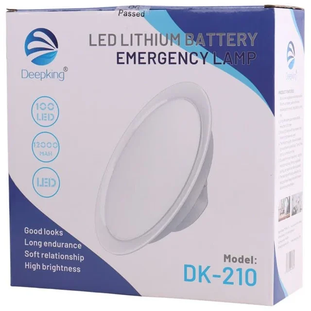 چراغ آویز چادر دیپکینگ مدل DK-210 با نور مهتابی 102044800